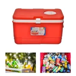 Aristro 50 Litre Insulated Ice Box with Vending Lid, 8 to 10 hrs Cooling Support for Picnic, Outing and Medical Purposes